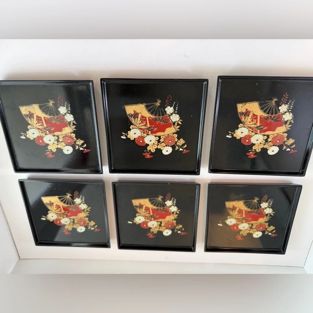 Otagiri Japan Coaster set of 6 in original box